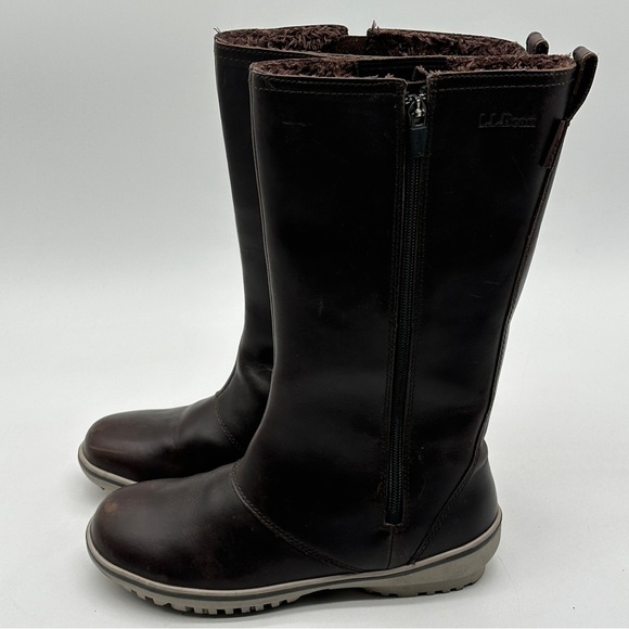 Women’s L.L. Bean Carrabassett Boots, 12" Zip size 6.5 - Picture 6 of 11